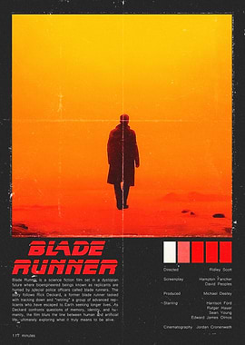 Blade Runner Movie Poster Art