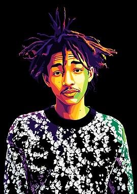 Jaden Smith Pop Art Portrait