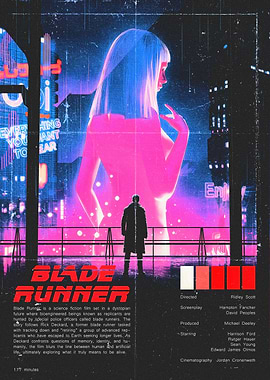 Blade Runner Movie Poster Art