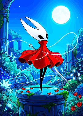 Hornet from Hollow Knight fanart