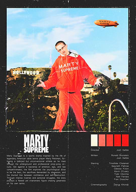 Marty Supreme Movie Poster