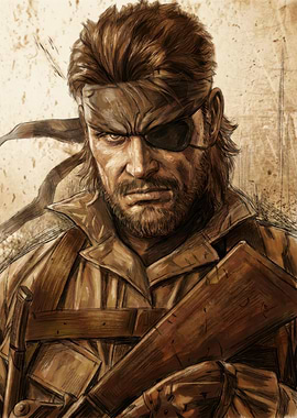 Solid Snake Portrait