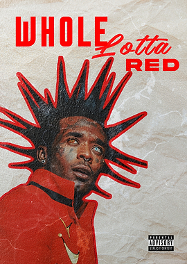 Whole Lotta Red album cover art