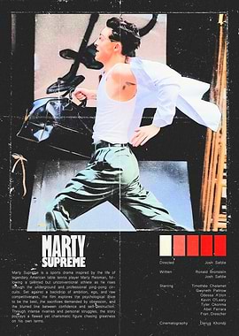 Marty Supreme Movie Poster