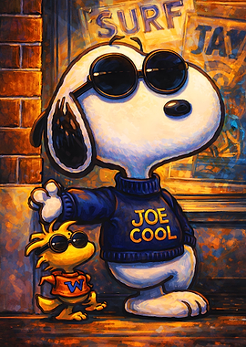 Snoopy and Woodstock: Joe Cool