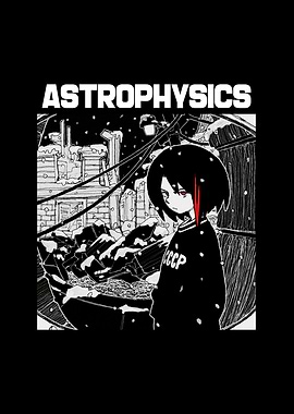 Anime Girl in Snowy Ruins