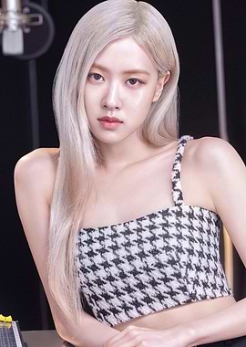 Rosé from Blackpink portrait