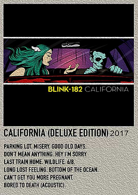Blink-182 California Album Cover Art