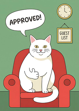 Approved Cat in Chair