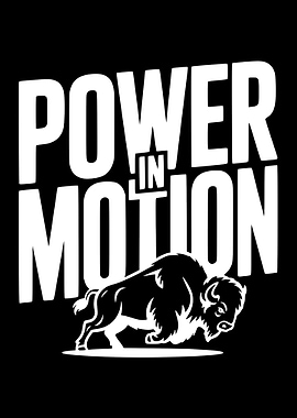 Power in Motion Buffalo Graphic