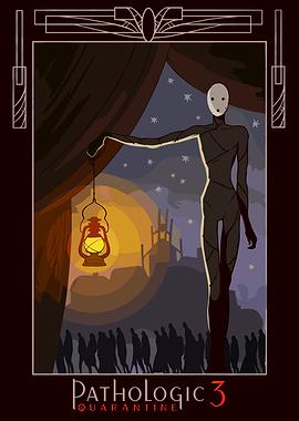 Pathologic 3: Quarantine Art Deco Poster