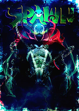 Spawn Comic Book Character Art