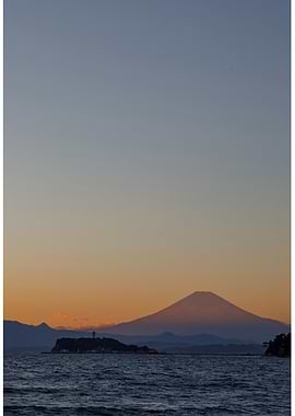 Mount Fuji at Sunset