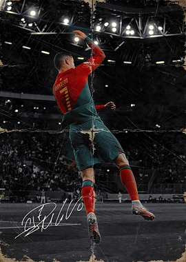 Cristiano Ronaldo in Action