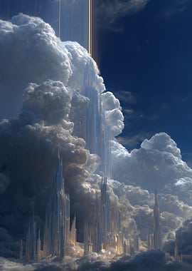 Crystal City in the Clouds