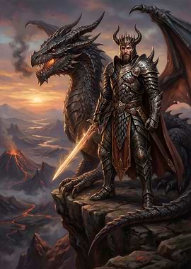 Dragon King on Cliff Edge