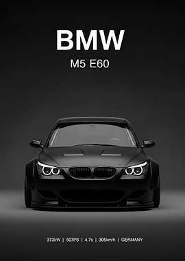 BMW M5 E60 Black sport