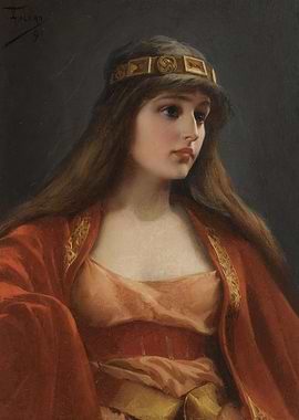 Portrait of a Woman with Headband