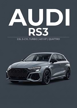 Audi RS3 Car