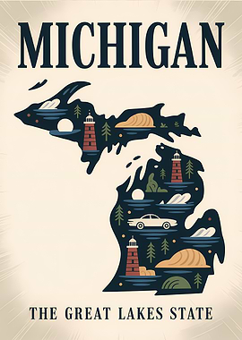 Michigan: The Great Lakes State