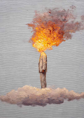 Burning Mind Painting