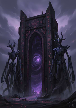 Dark Portal with Guardians