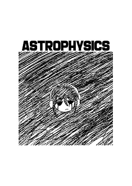 Monochrome Illustration of Sad Character