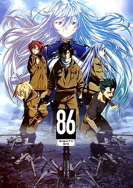 86 Eighty Six TV Series Poster