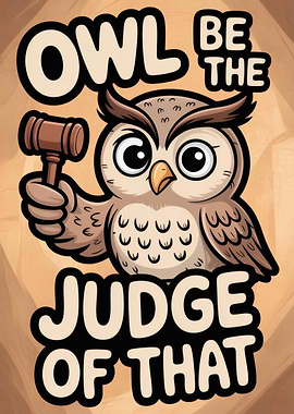 Owl Be The Judge Of That Cartoon