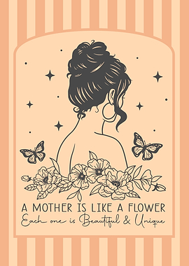 A Mother is Beautiful and Unique