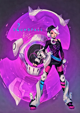 Soundfall Character with Robotic Companion