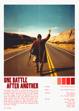 One Battle After Another Movie Poster