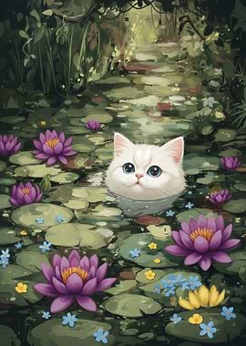 The Lily Pond Dreamer