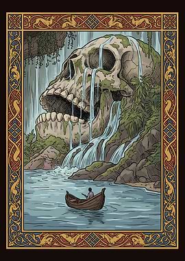 Skull Mountain Waterfall