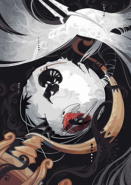 Hollow Knight Characters Digital Art