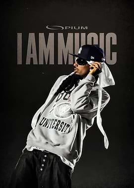 Opium I AM MUSIC Poster