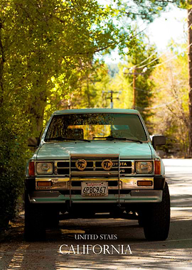 Vintage Toyota 4Runner in California