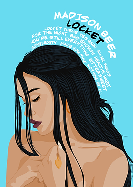 Madison Beer Locket Album illustration