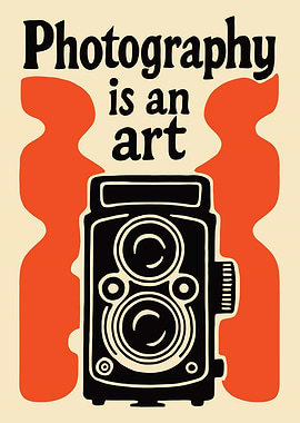 Photography is an art poster