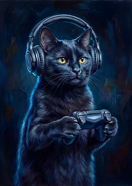Black Cat Gamer