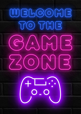 Welcome to the Game Zone Neon