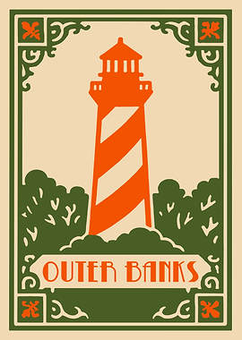 Outer Banks Lighthouse Art