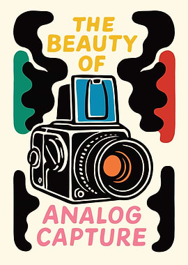 Analog Photography Retro Poster