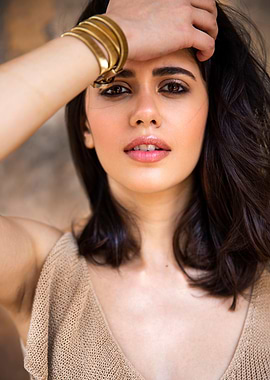 sanjana sanghi with bracelet