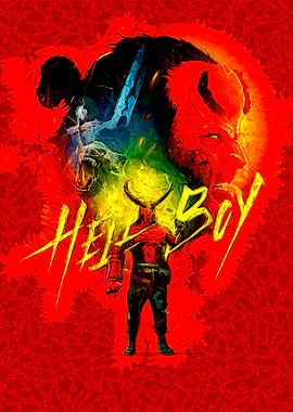 Hellboy Comic Book Art