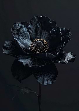 Dark Floral Elegance