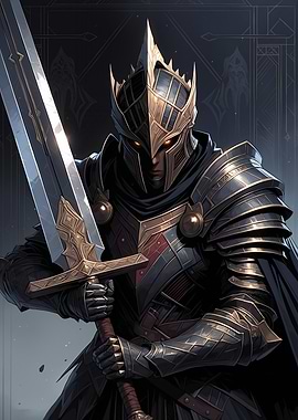 Armored Knight with Sword