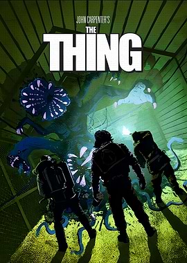 John Carpenter's The Thing Movie Poster