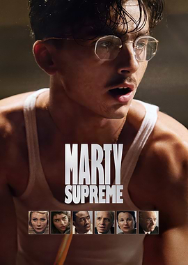 Marty Supreme poster