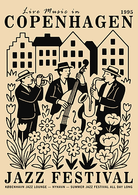 Copenhagen Jazz Festival Poster